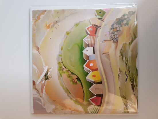 Picture of Card Blank -  feeding the Dogs card