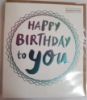 Picture of Card Birthday - Happy bithday to you