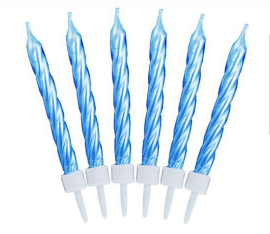 Picture of Blue pack of candles