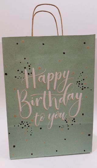 Picture of Gift bag Blue birthday