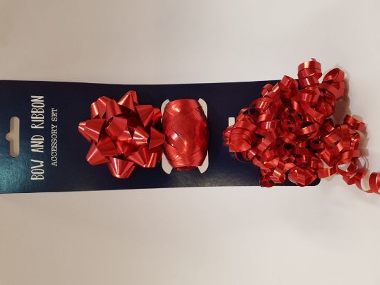 Picture of Ribbon set Red