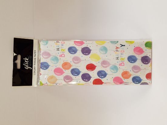 Picture of Tissue Birthday balloons