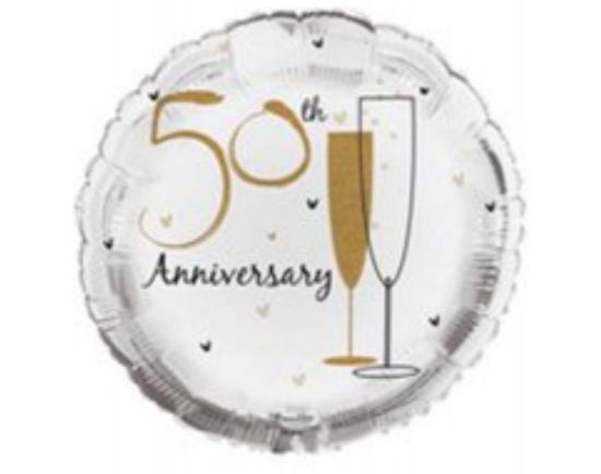 Picture of 50th Anniversary balloon