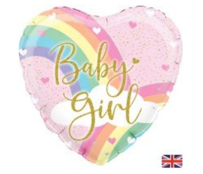 Picture of Baby Girl Rainbow Balloon