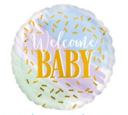 Picture of Baby Shower Silver Bright design