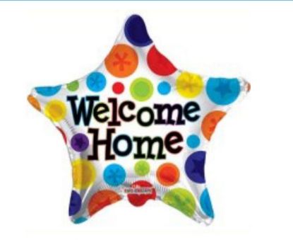 Picture of Welcome home star shaped design