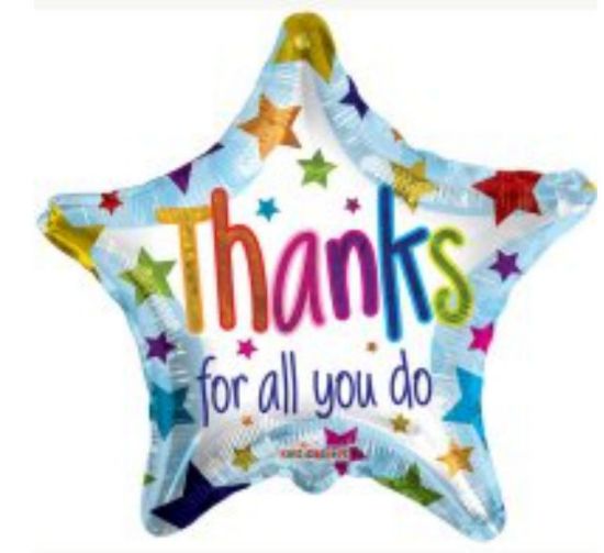 Picture of Thank you Star shape