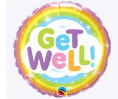 Picture of Get well Rainbow Design