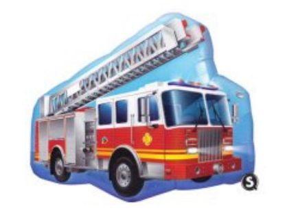 Picture of Supershape Balloon  Fire engine