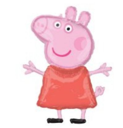 Picture of Supershape Balloon peppa Pig