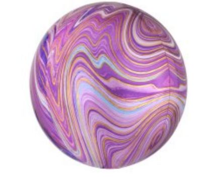 Picture of Marbled Orb Balloons -Click to select colour