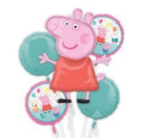 Picture of Peppa Pig balloon Bundle of balloons