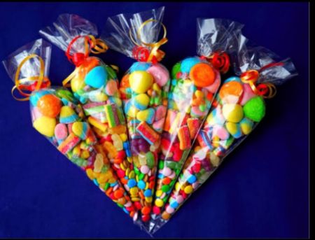 Picture for category Sweets, cones bags  & party bag goodies