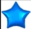 Picture of 18" Star shaped Balloons - Click to select colour