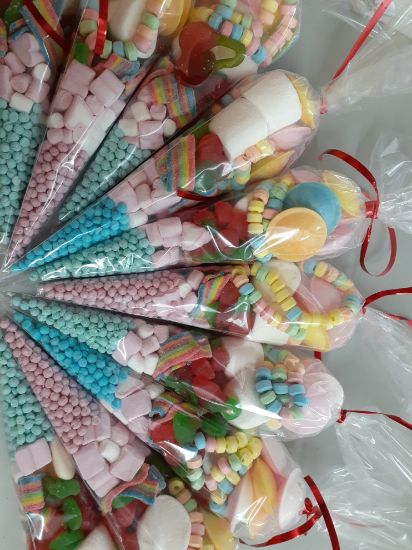 Picture of Cone Bags Mixed sweets 200g