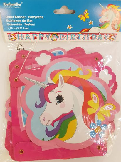 Picture of Banner Unicorn hanner