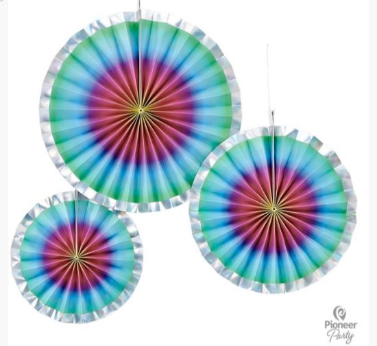Picture of Danglers - Multi coloured fans