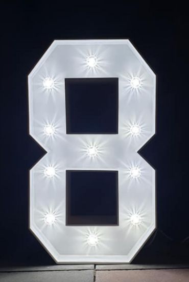 Picture of Light up Number 8