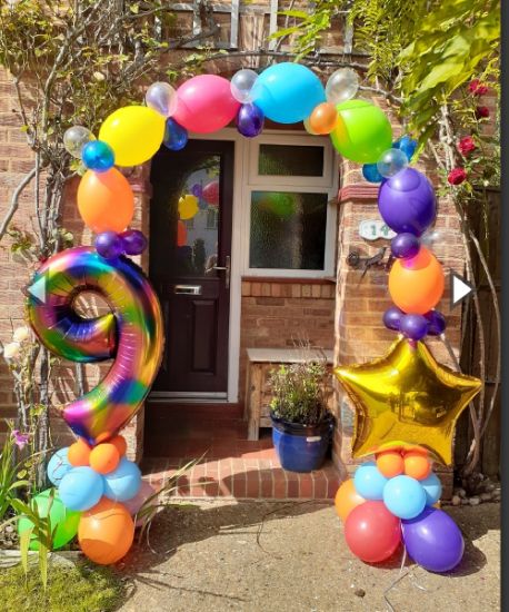 Picture of A. Helium Balloon Arch