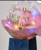 Picture of Single Clear bubble balloon with lights (per balloon) 