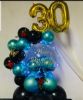 Picture of Single Clear bubble balloon with lights (per balloon) 