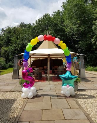 Picture of Style option 17. Any number/colour/Characters - balloon arch