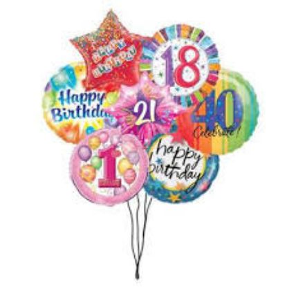 Picture of Standard Age Balloons- please choose from dropdown.