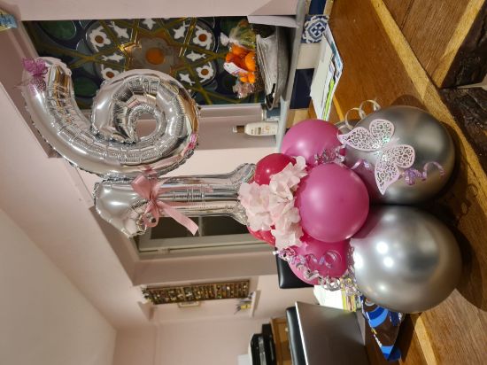 Picture of Double digit table top deisign